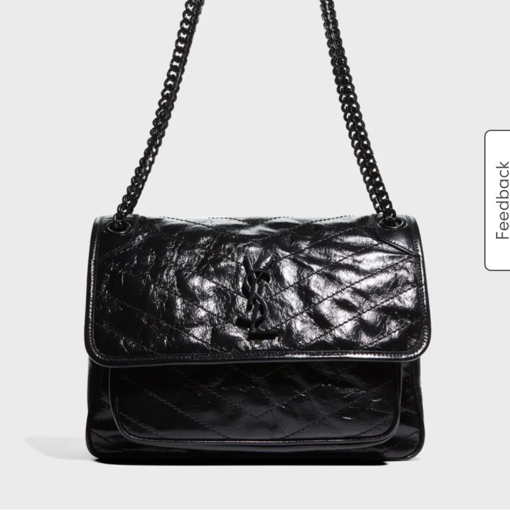 YSL - Saint Laurent Niki Black Shoulder Bag